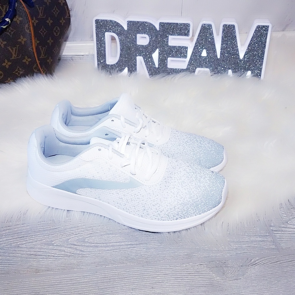 New White Memory Foam Running Shoes Lightweight 6 - Picture 3 of 5